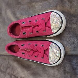 Baby girls Chuck Taylor all star Converse size 7
